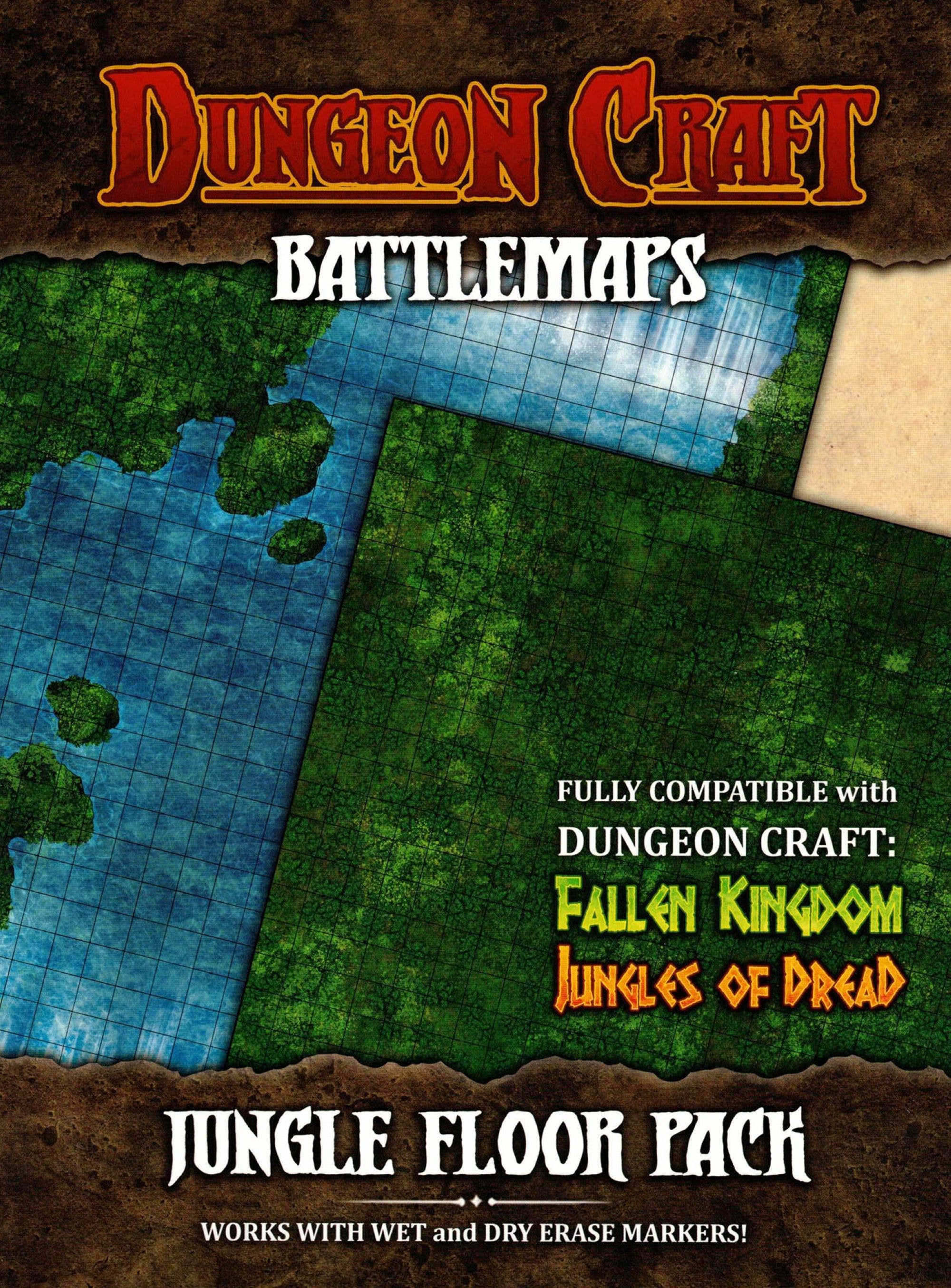 BattleMap - Lost World 4-Map Pack