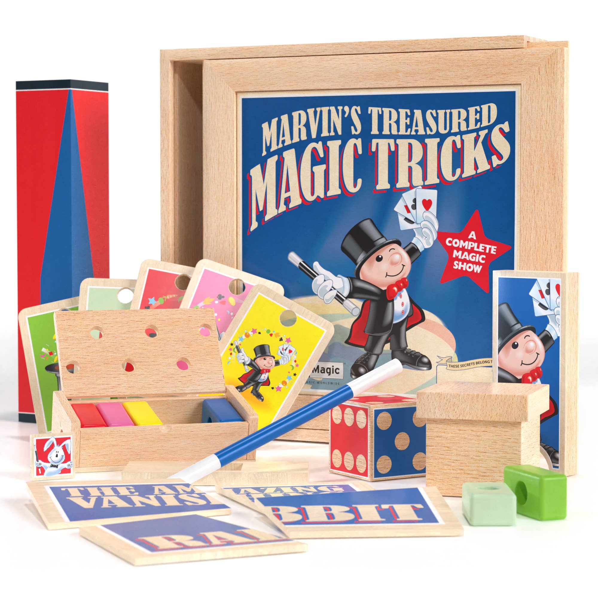 Treasured Magic Tricks Set – Wooden Gift Box