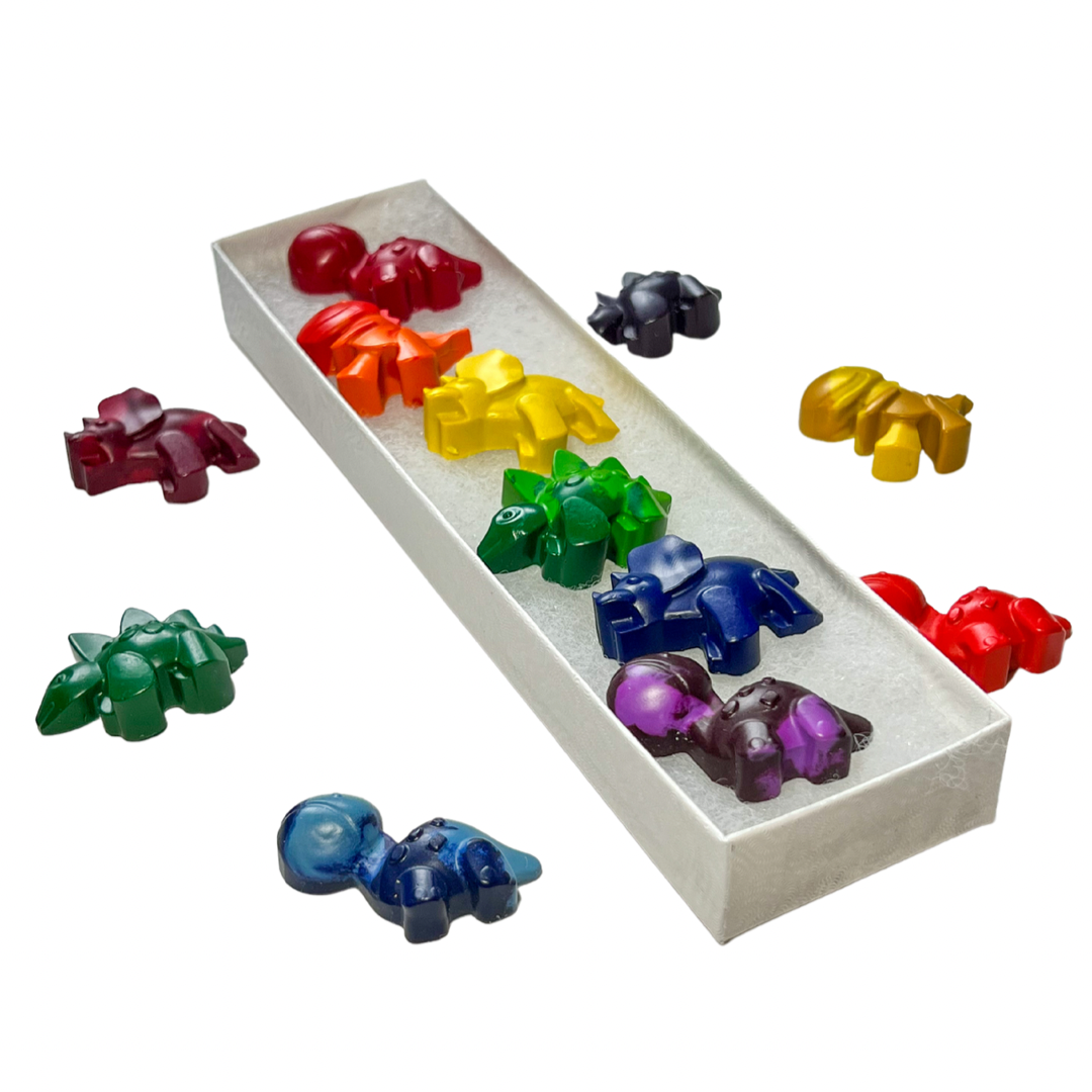 Dinosaur Crayon Gift Box