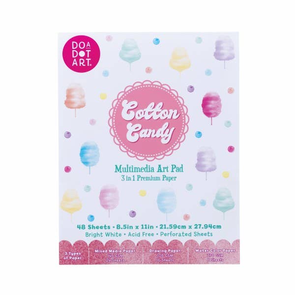 Cotton Candy Multimedia Art Pad