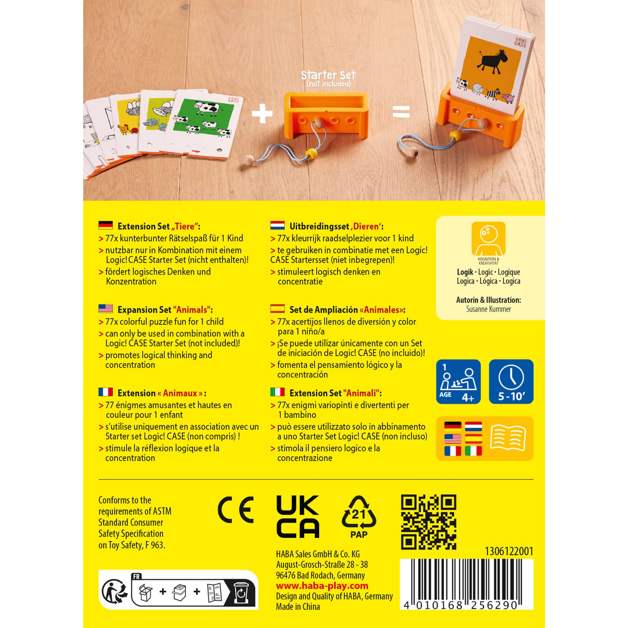 Logic! CASE Extension Set 4+ Animals