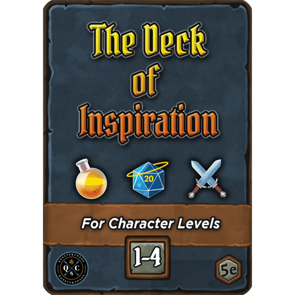 Deck of Inspiration: Lvl 1-4