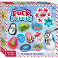 Holiday Hide & Seek Rock Painting Craft Kit For Kids