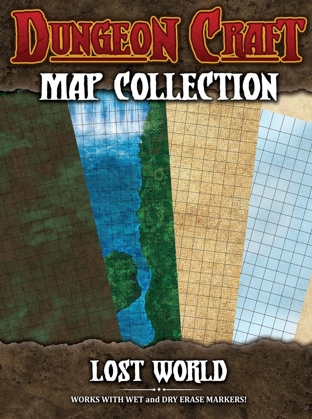 BattleMap - Lost World 4-Map Pack