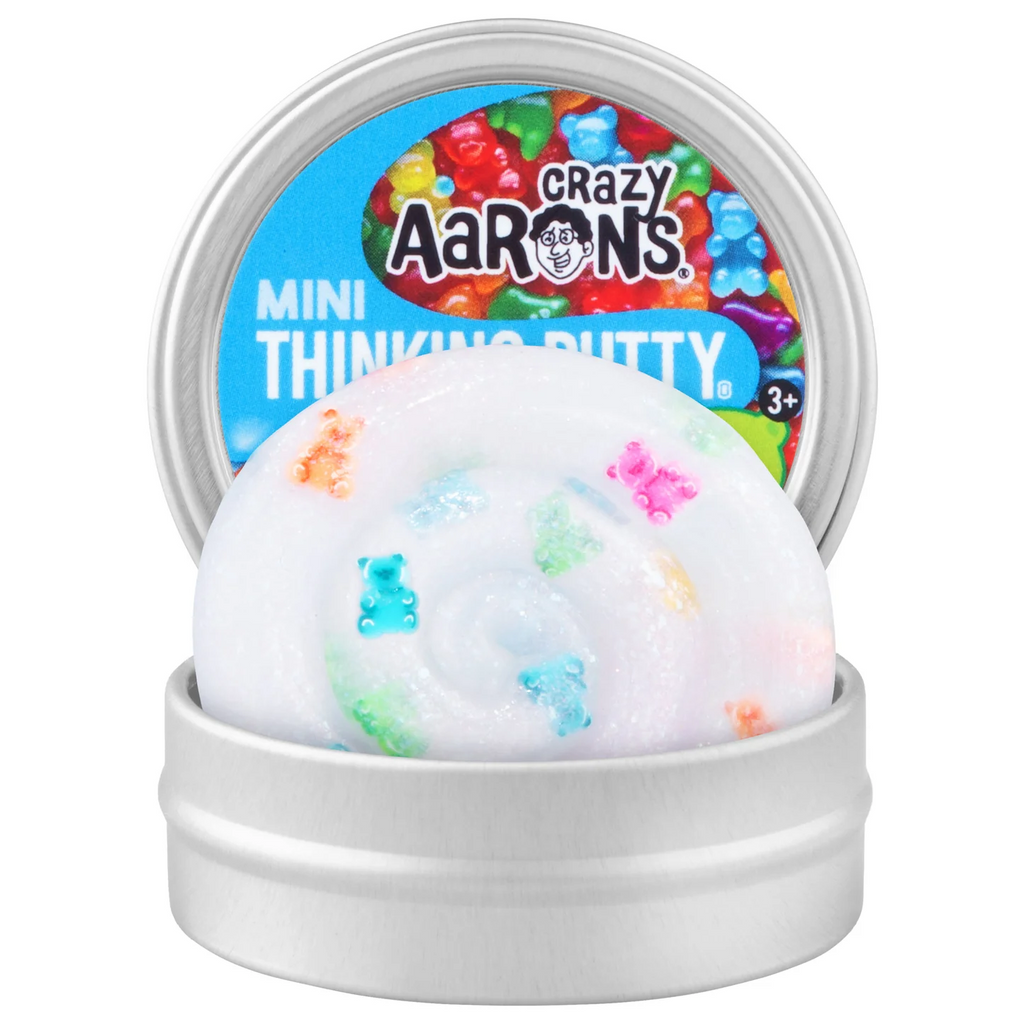 Crazy Aarons Gummy Grizzly - 2" Thinking Putty Tin