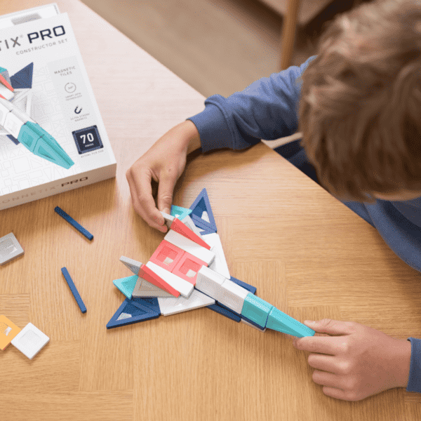 CONNETIX Magnetic Tiles PRO Constructor Set, 70 Pieces