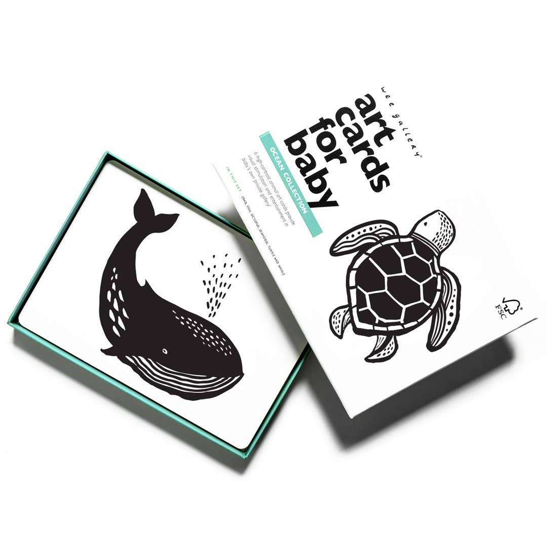Art Cards for Baby - Ocean Animals
