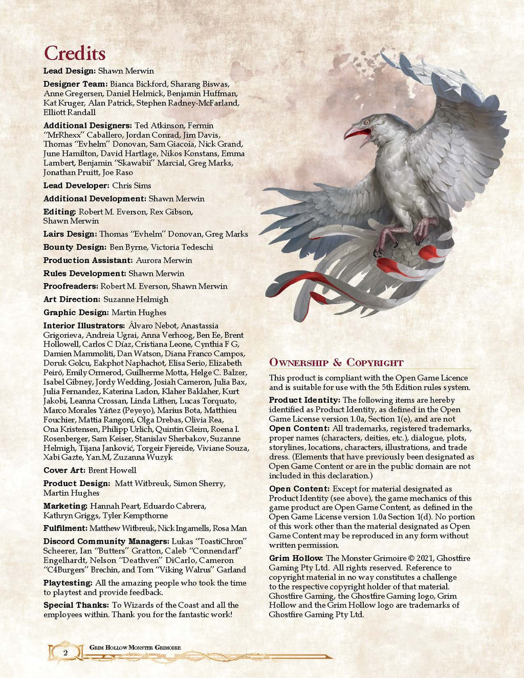 Grim Hollow: The Monster Grimoire