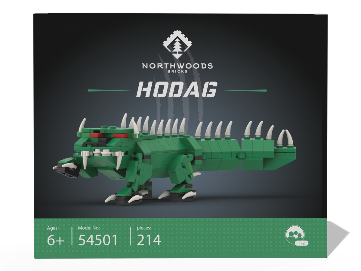 Hodag Brick Set (214pc) by Northwood Bricks
