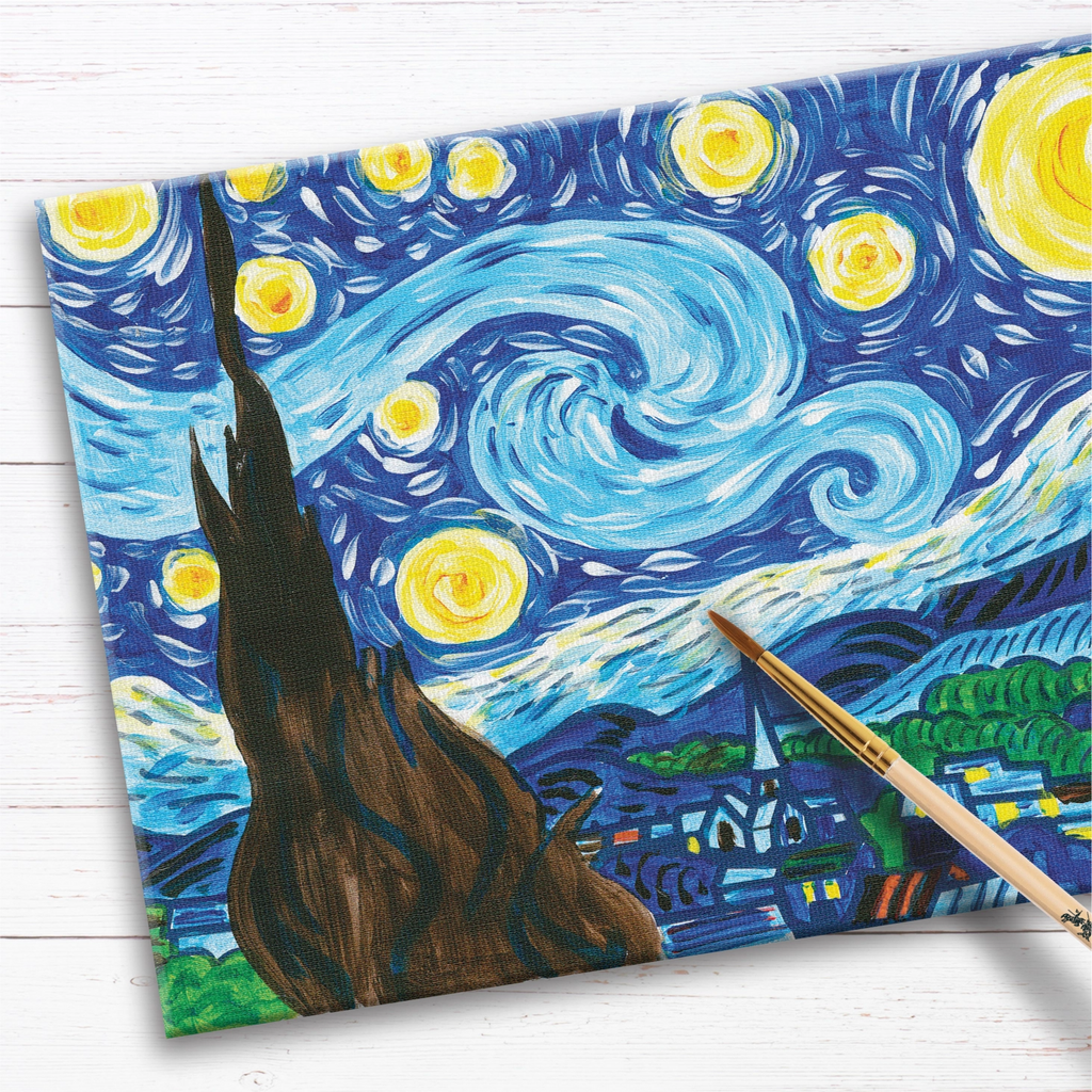 Paint By Number Museum Series - the Starry Night