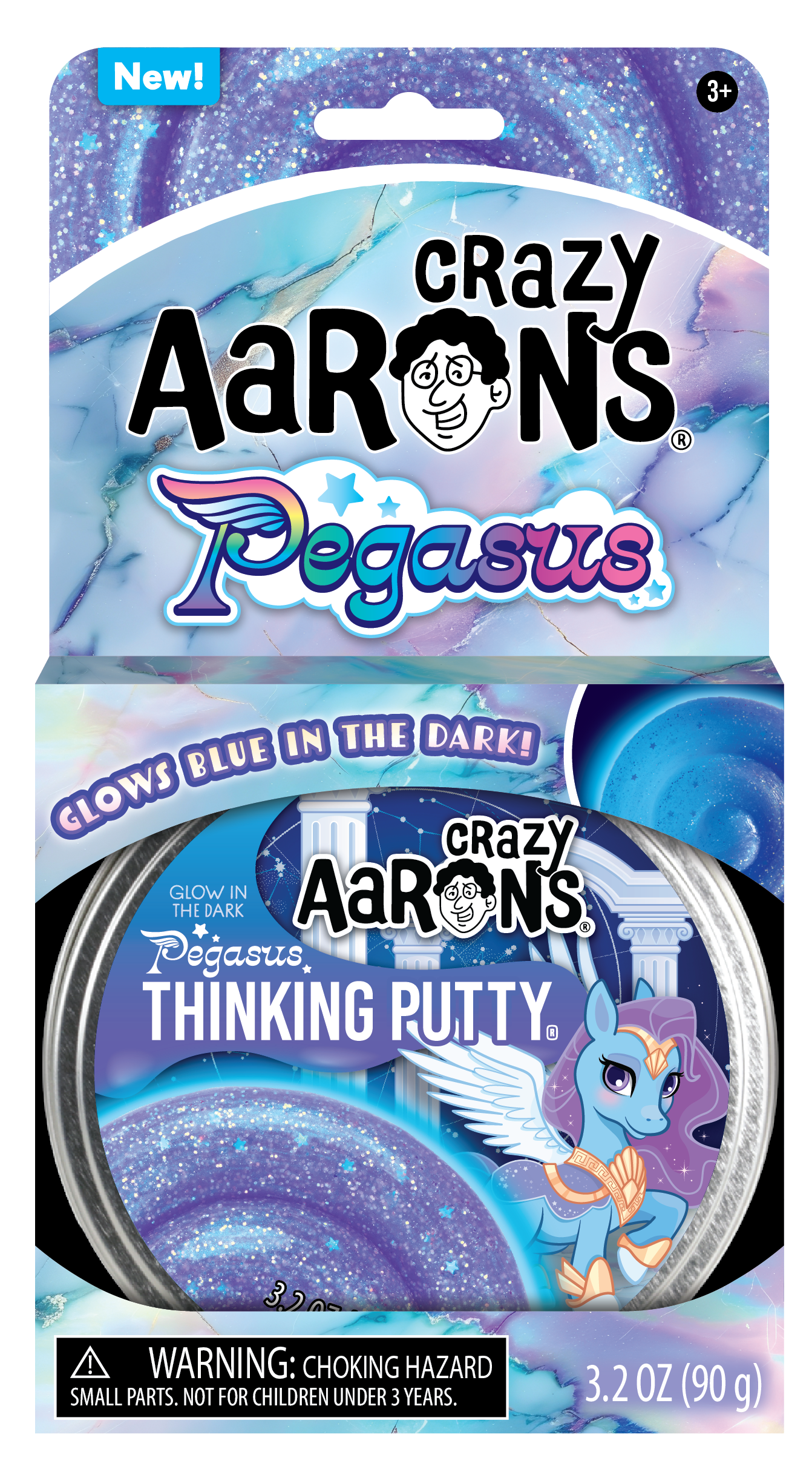 Pegasus - Full Size 4" Thinking Putty Tin