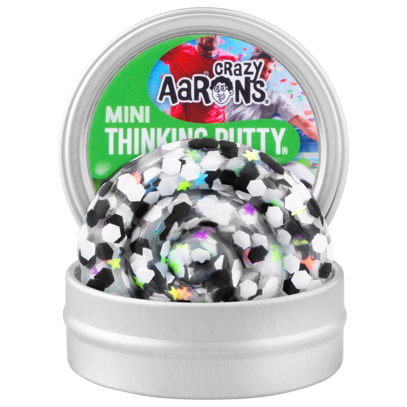 Futball - 2" Thinking Putty Tin Copy