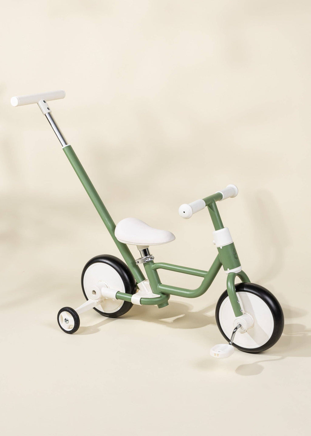 4in1 Tricycle w Push Handle Wheels Seafoam