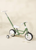 4in1 Tricycle w Push Handle Wheels Seafoam