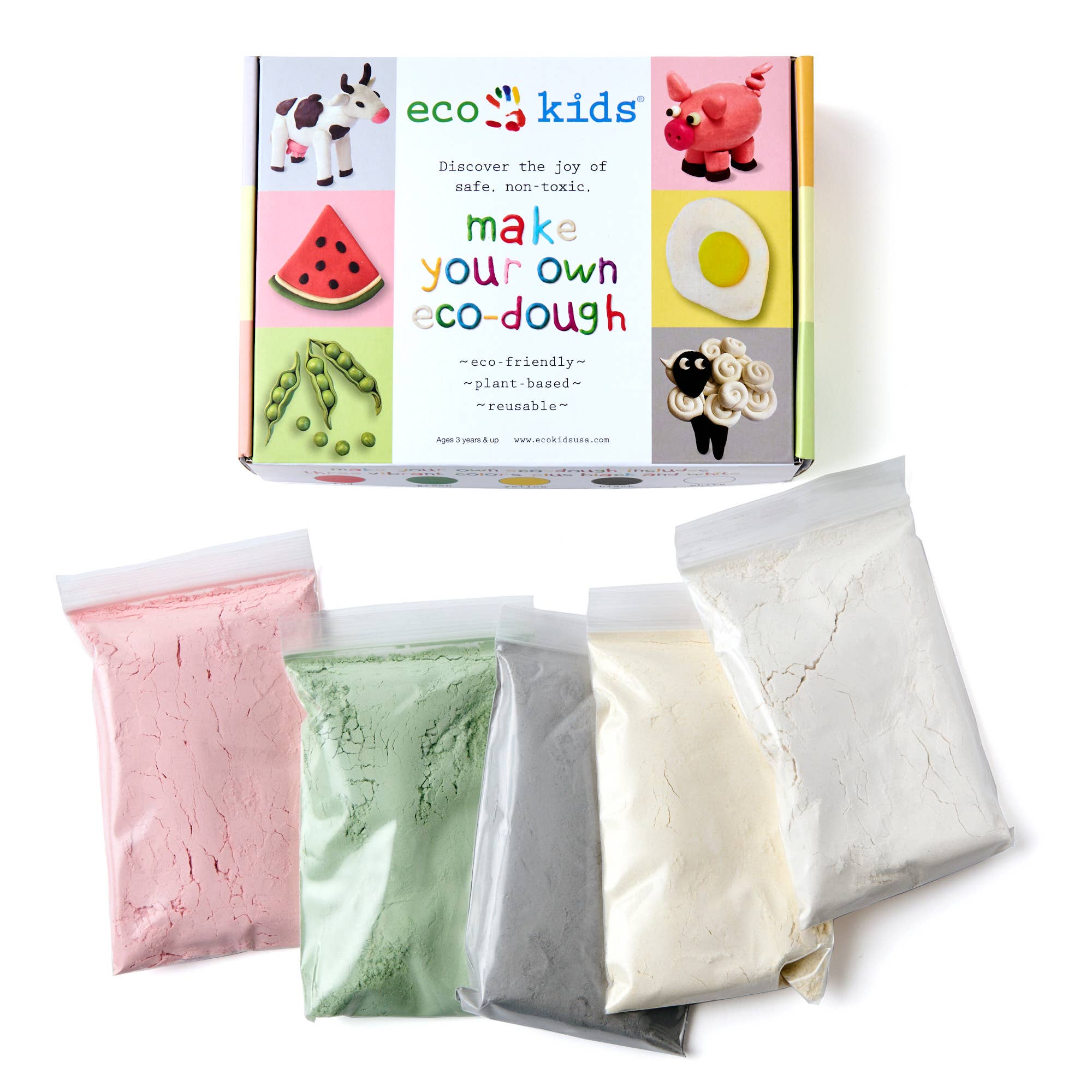 Make Your Own Dough Kit - Natural, DIY - Yields 2.5lbs