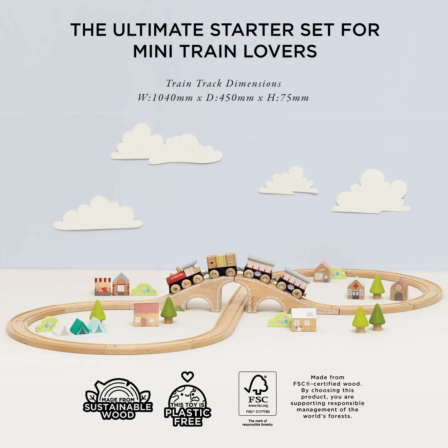 Figure of 8 Train Track