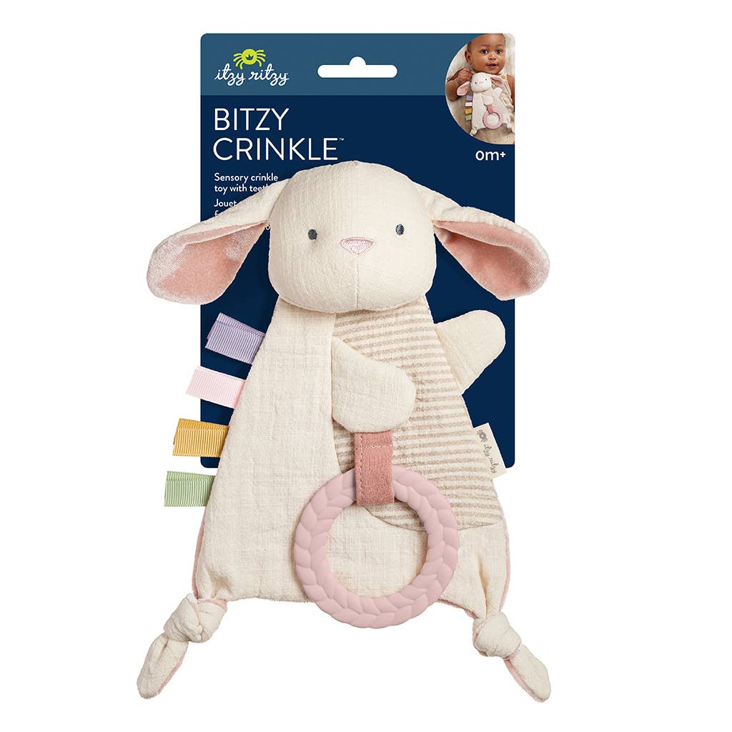 Bitzy Crinkle™ Koala Sensory Toy with Teether