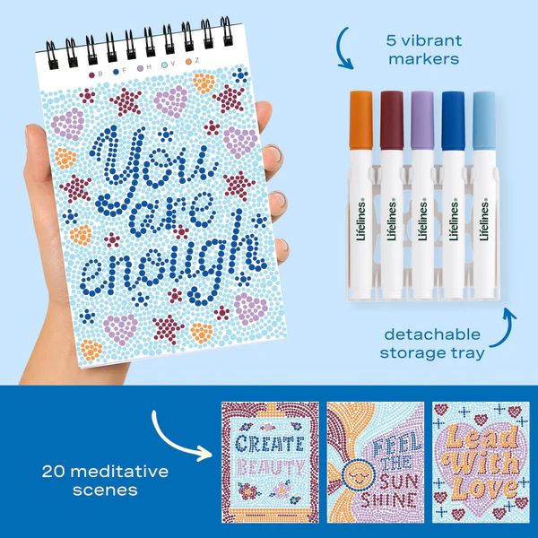 FlowArt® Mini - Dot-by-Letter Pocket Positivity