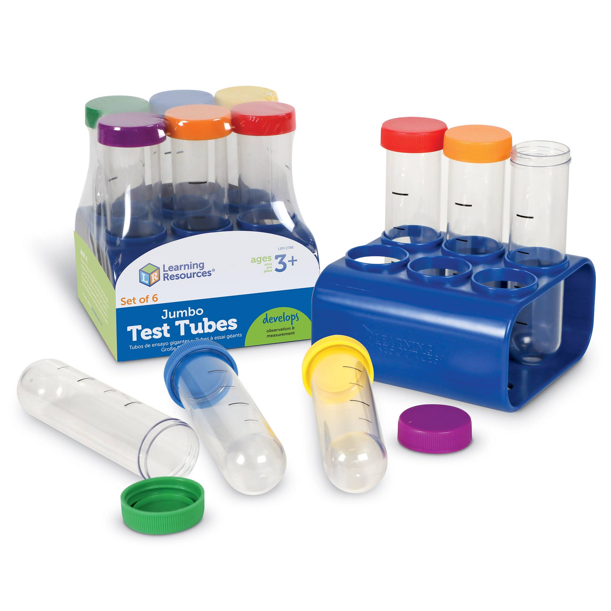 Primary Science®Jumbo Test Tubes with Stand