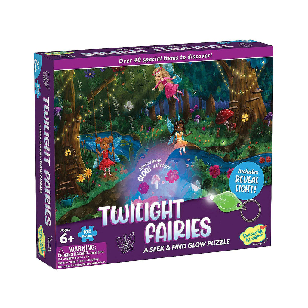 Seek & Find Glow Puzzle: Twilight Fairies