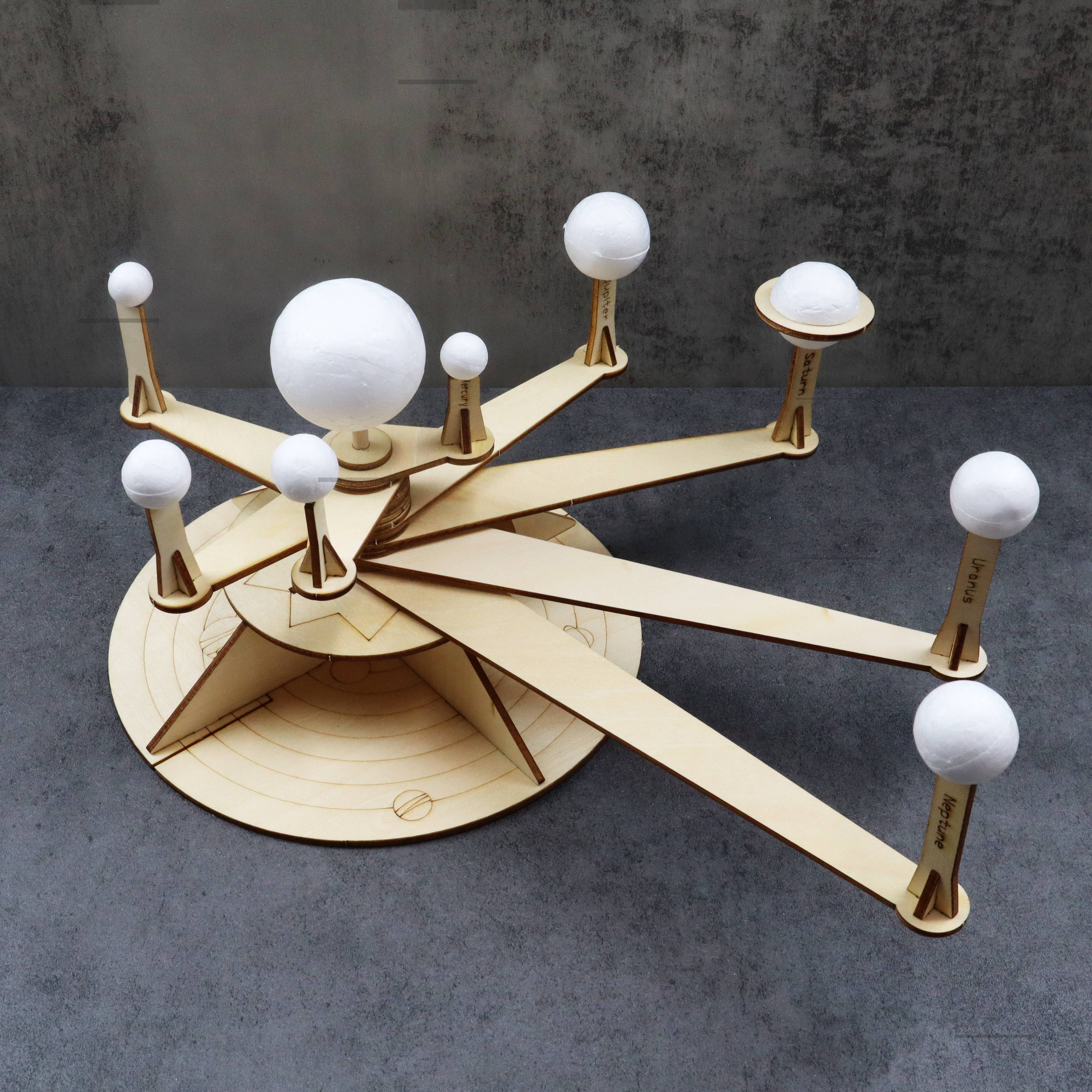 Solar System Model DIY Kit, Educational STEM Toy for Kids