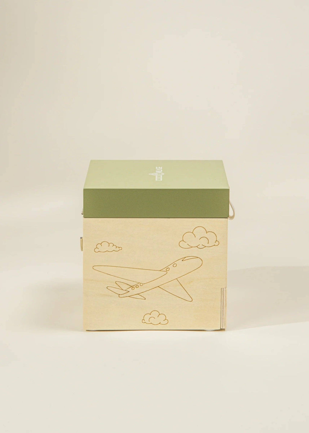 Wooden Musical Souvenir Box - Travel