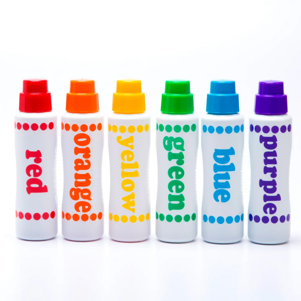 Do A Dot Art! Rainbow Dot Markers – Made in USA - Set of 6