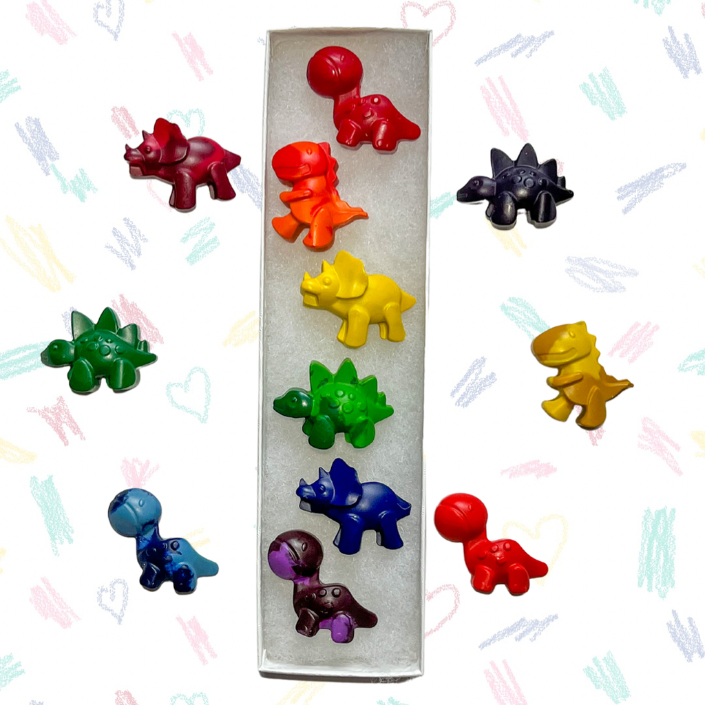 Dinosaur Crayon Gift Box