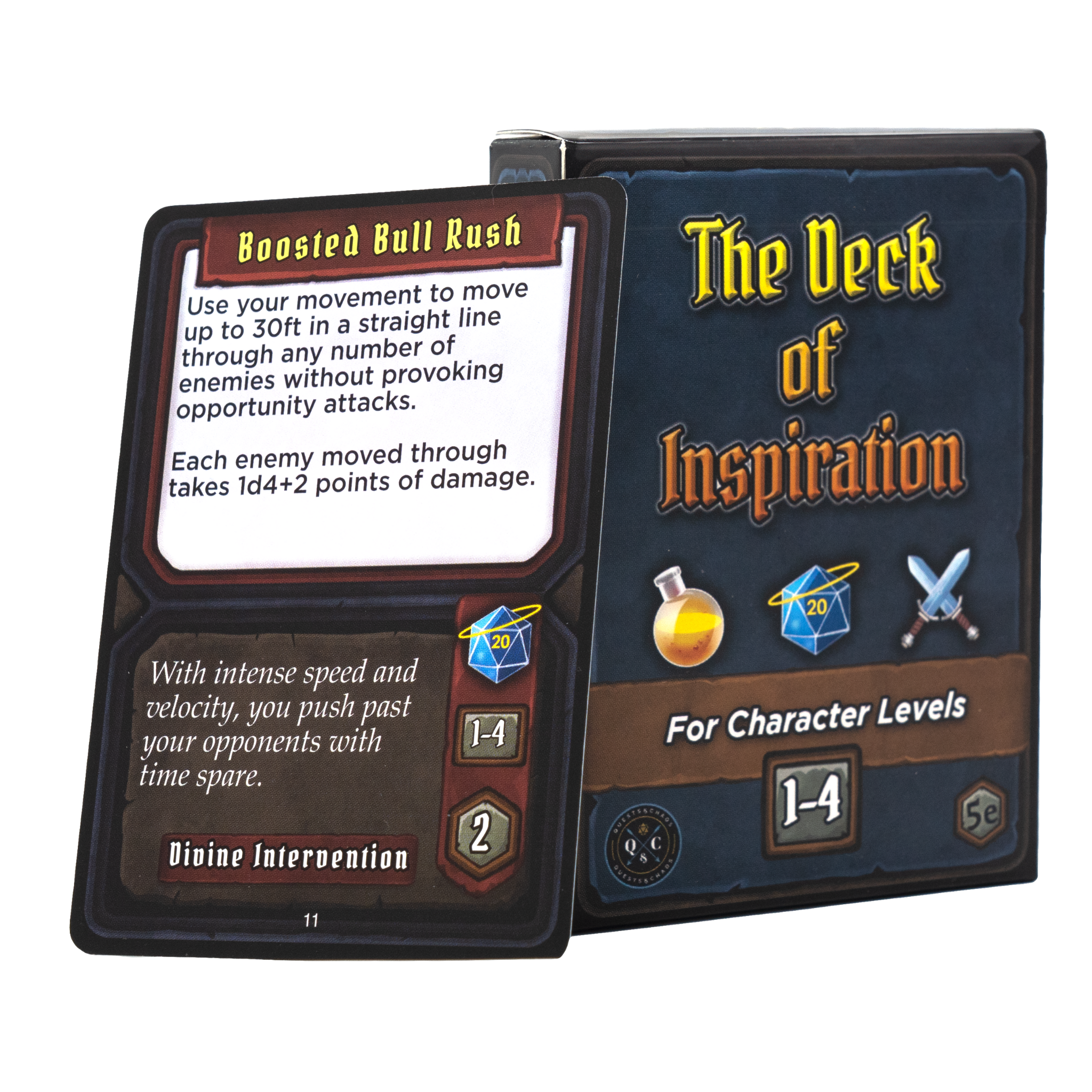 Deck of Inspiration: Lvl 1-4