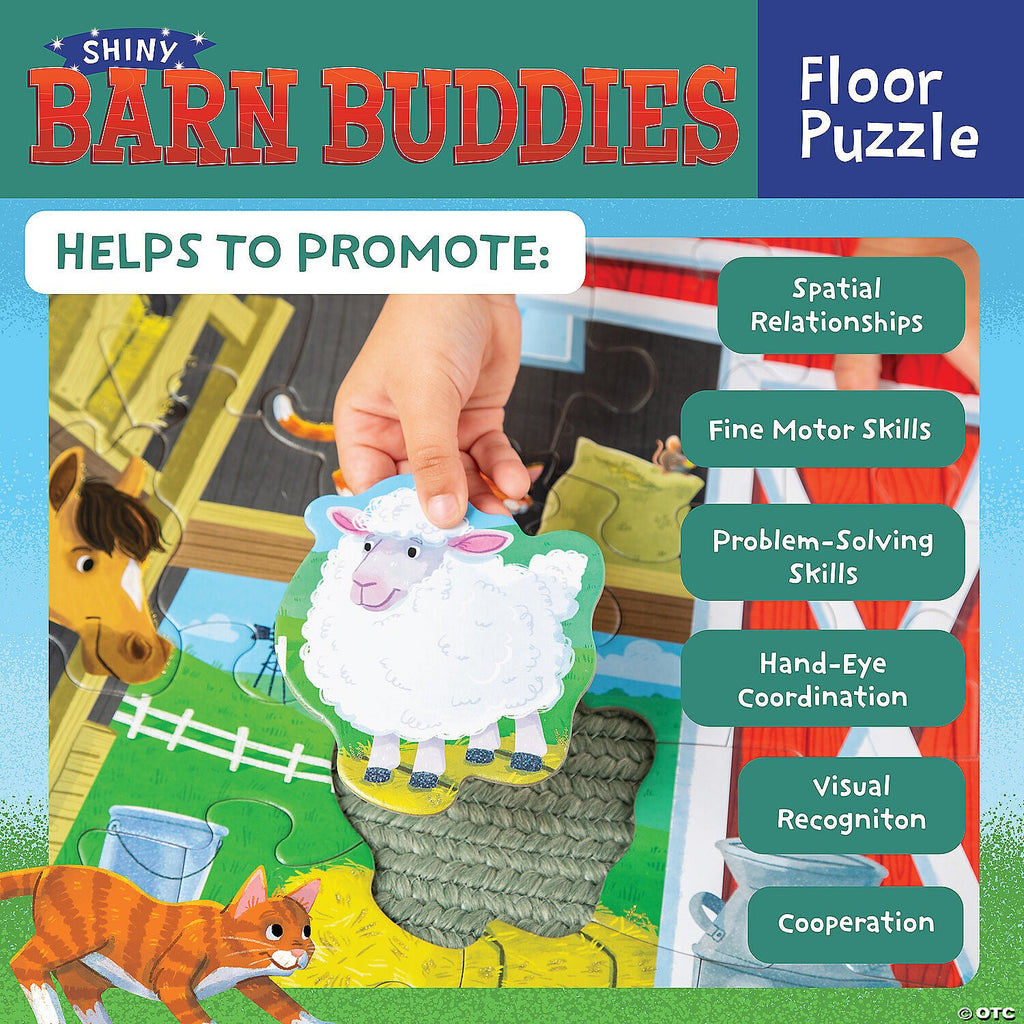 Floor Puzzle: Barn Buddies