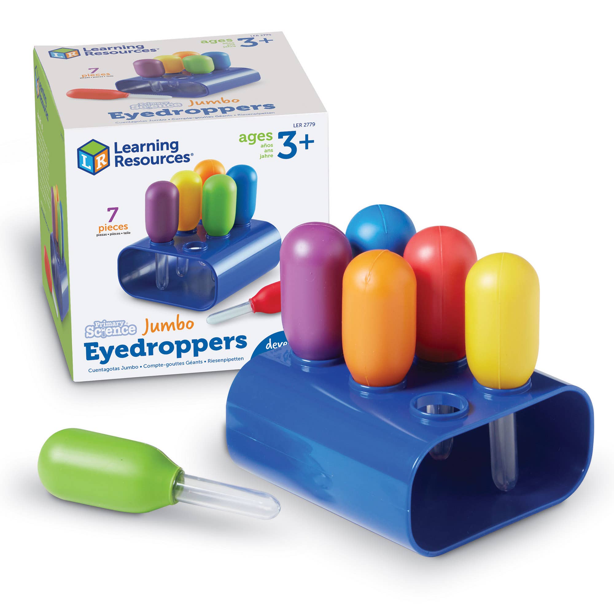 Primary Science®Jumbo Eyedroppers with Stand