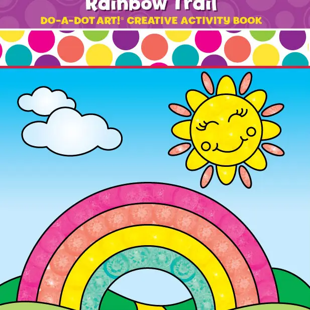 Do A Dot Art! Rainbow Trail Activity Book – Made in USA
