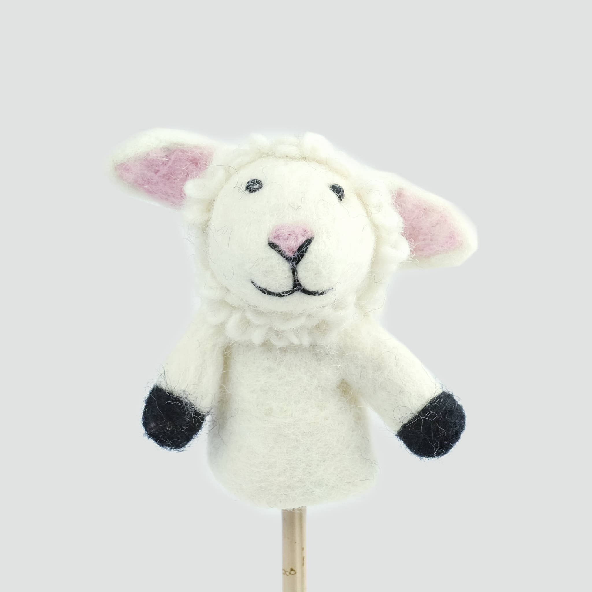 Finger Puppets - Sheep - White