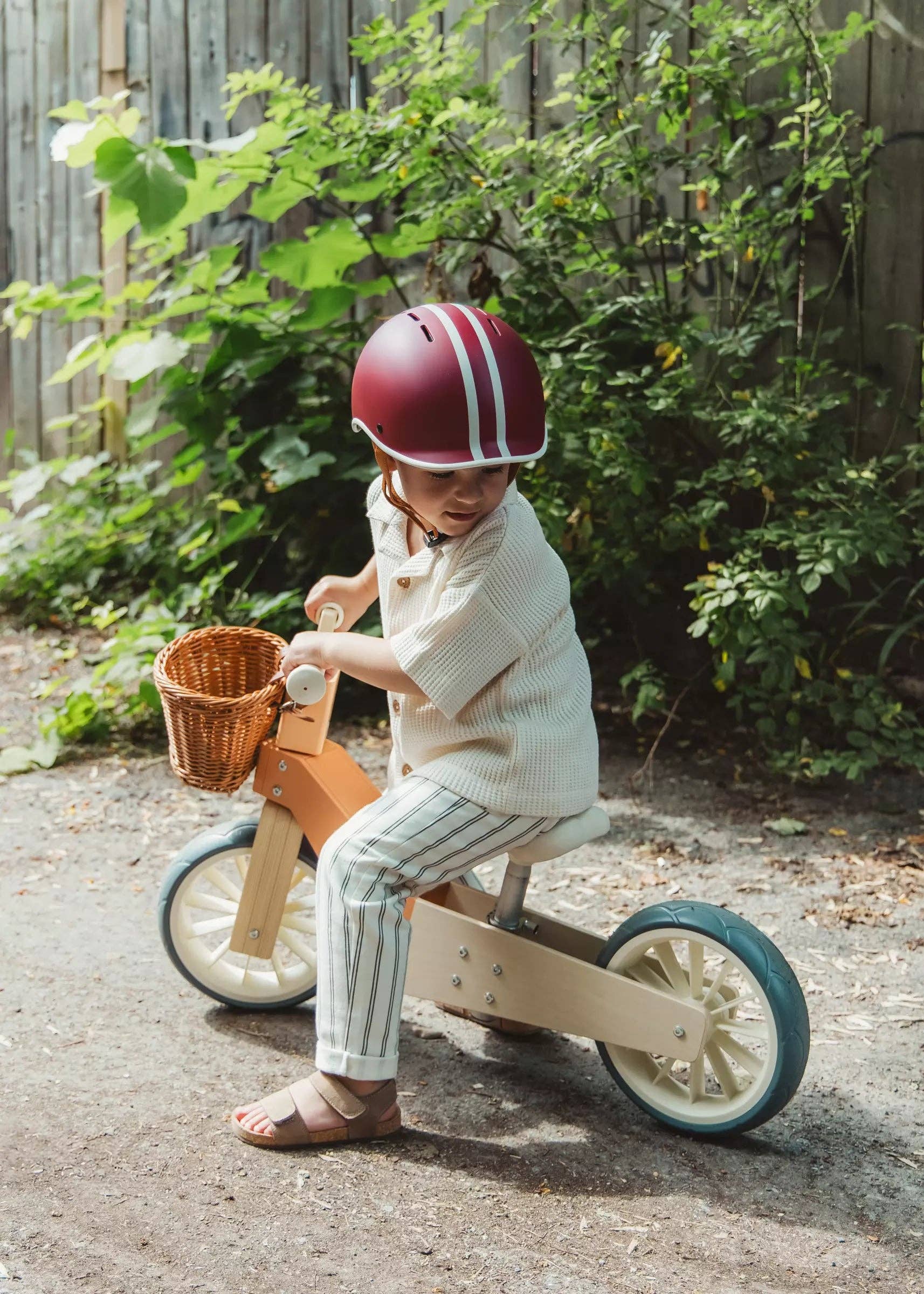 Wooden Balance Bike 3-in-1