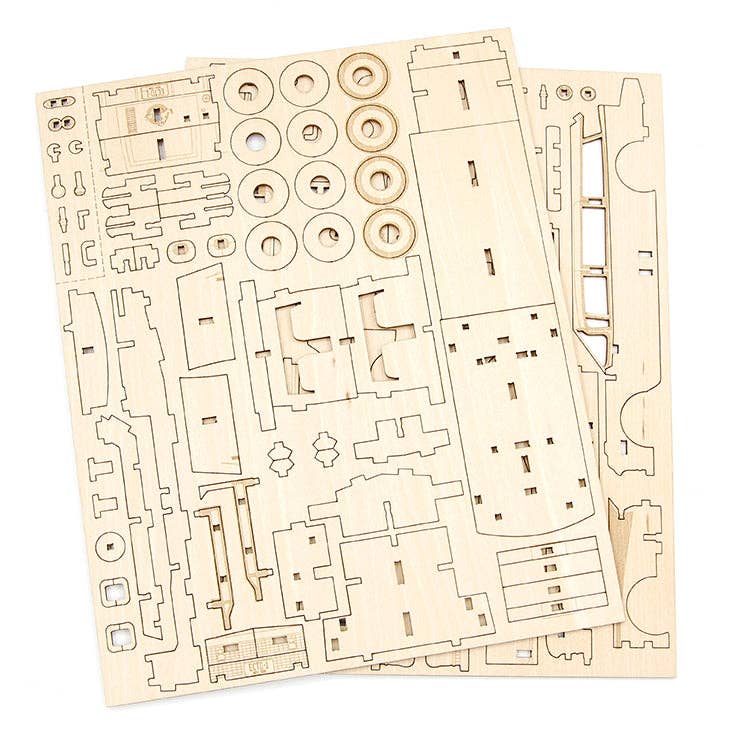 IncrediBuilds: Ghostbusters: Ectomobile Book and 3D Wood Model