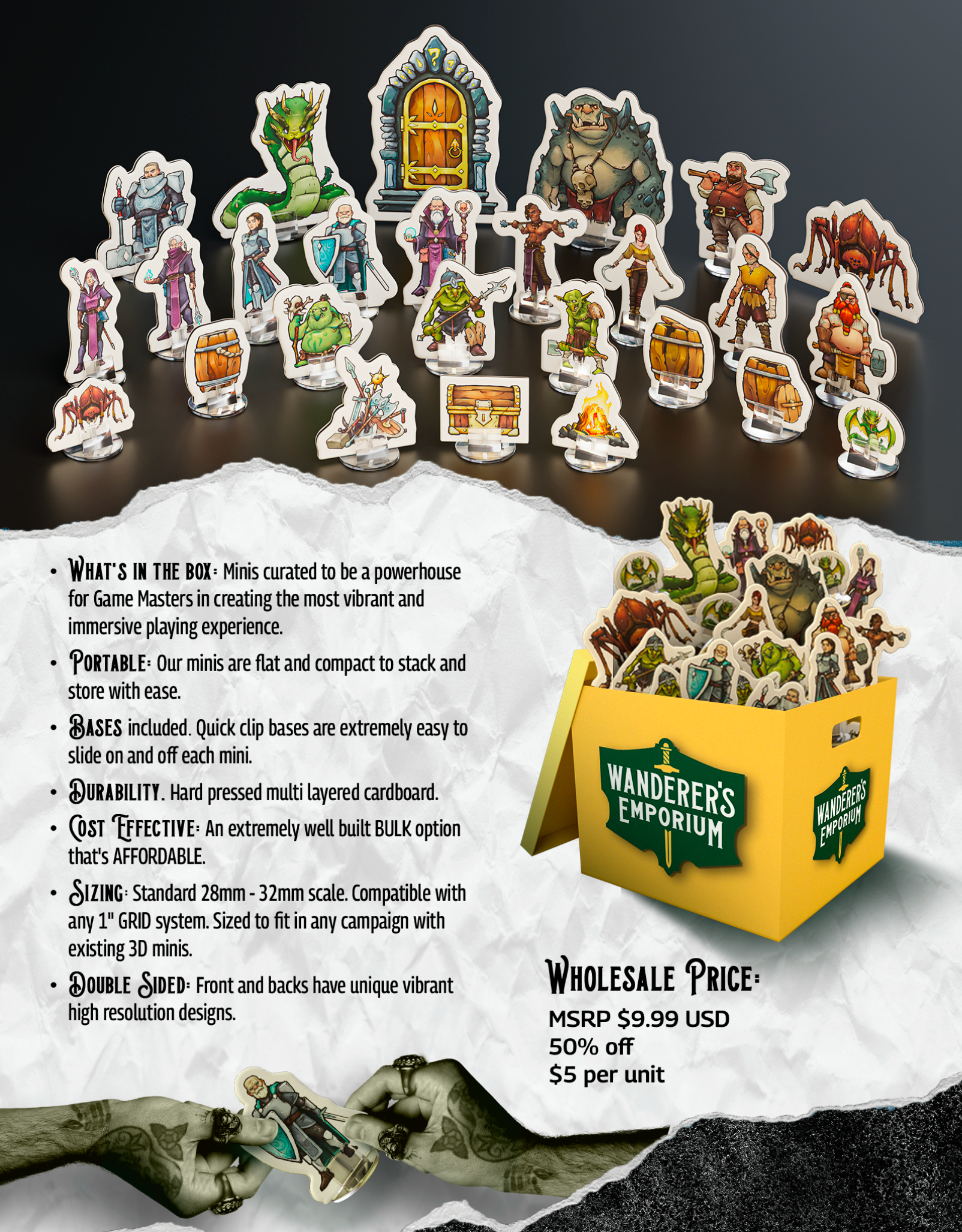 Wanderer's Emporium Minis: Essentials Pack
