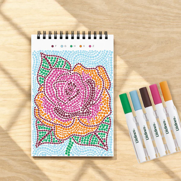 FlowArt® Mini - Dot-by-Letter Pretty Petals