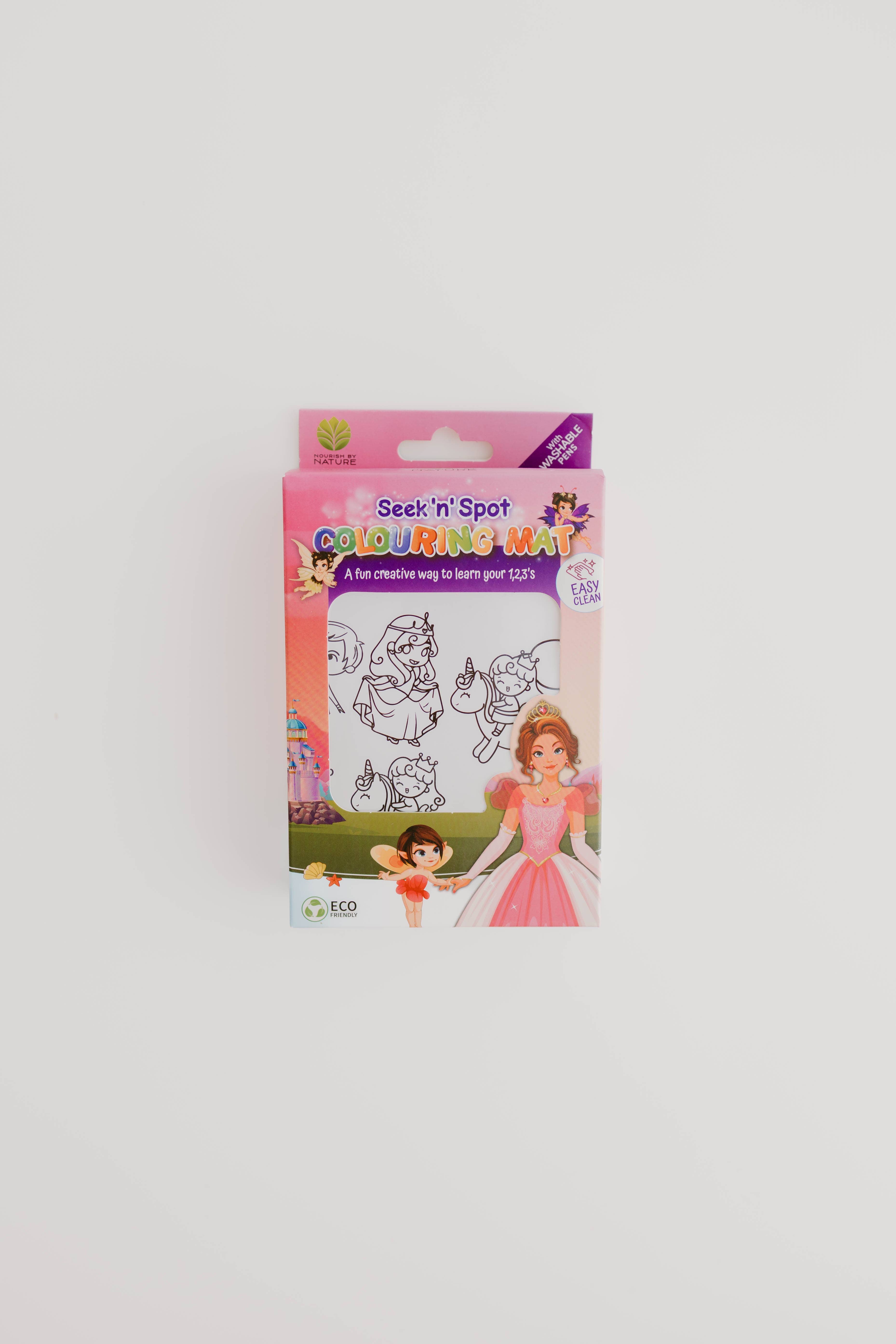 Seek N Spot Silicone Colouring Mat Princesses