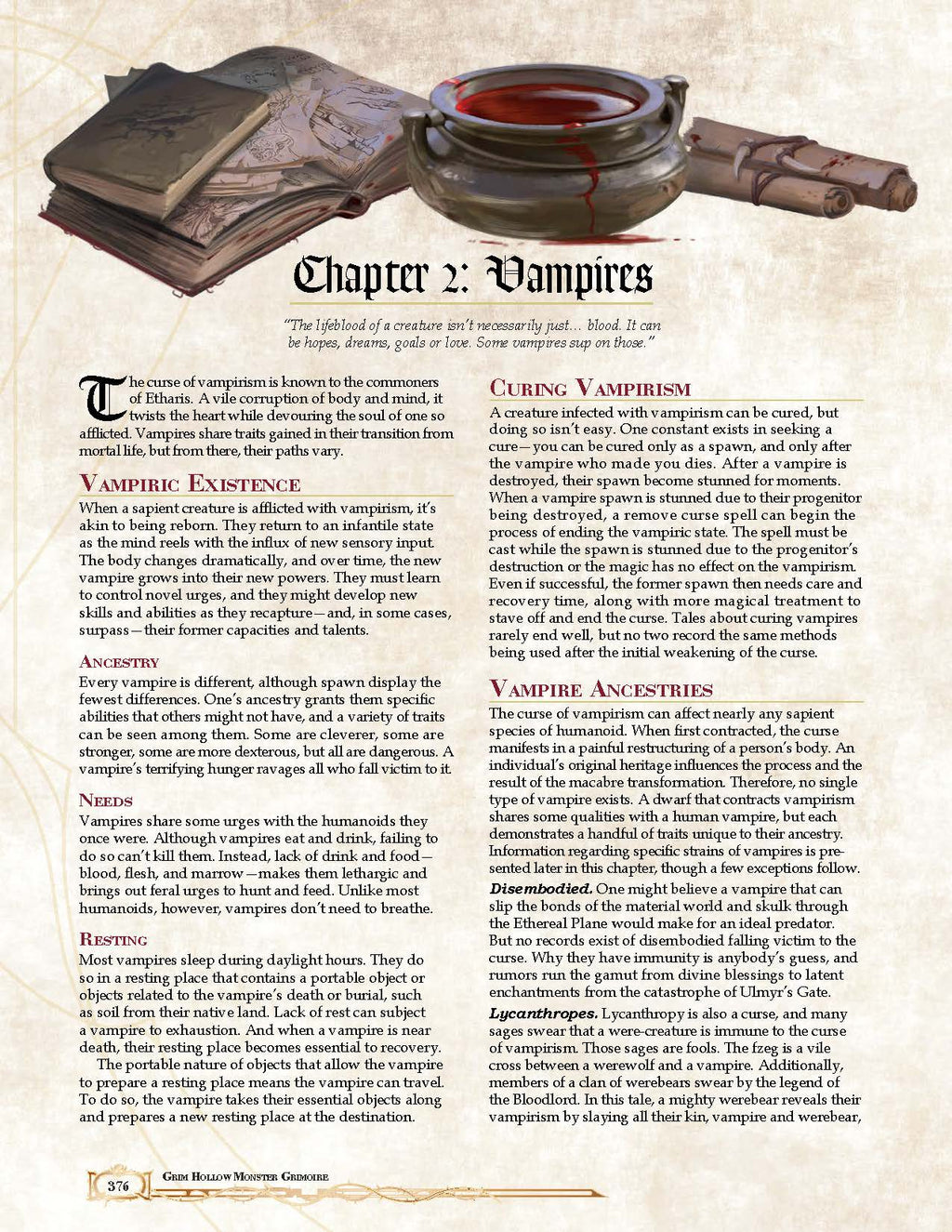 Grim Hollow: The Monster Grimoire