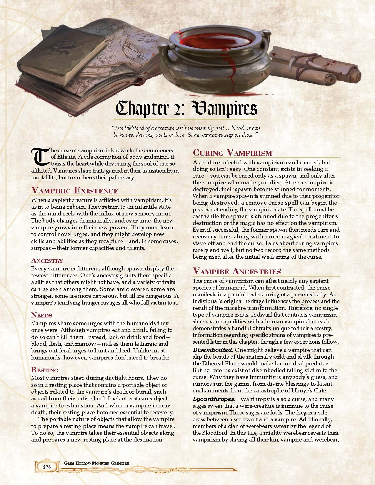 Grim Hollow: The Monster Grimoire