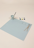 Art Painting Silicone Placemat Seafoam