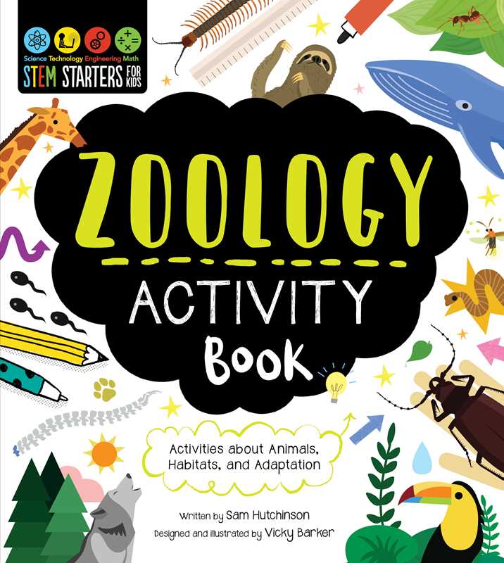 STEM Starters for Kids Zoology Activity Book by Sam Hutchinson
