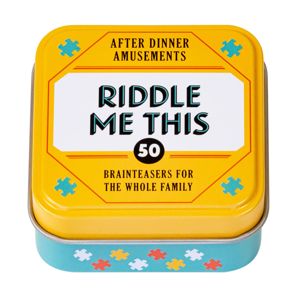 After Dinner Amusements: Riddle Me This  - A Travel Game