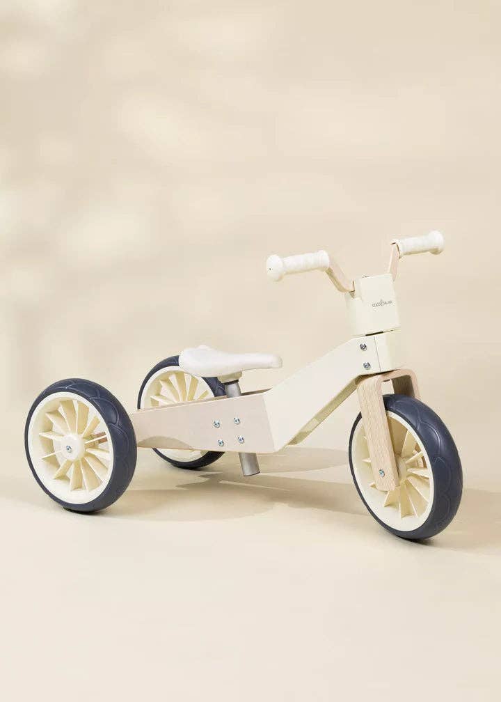 Wooden Balance Bike 3-in-1