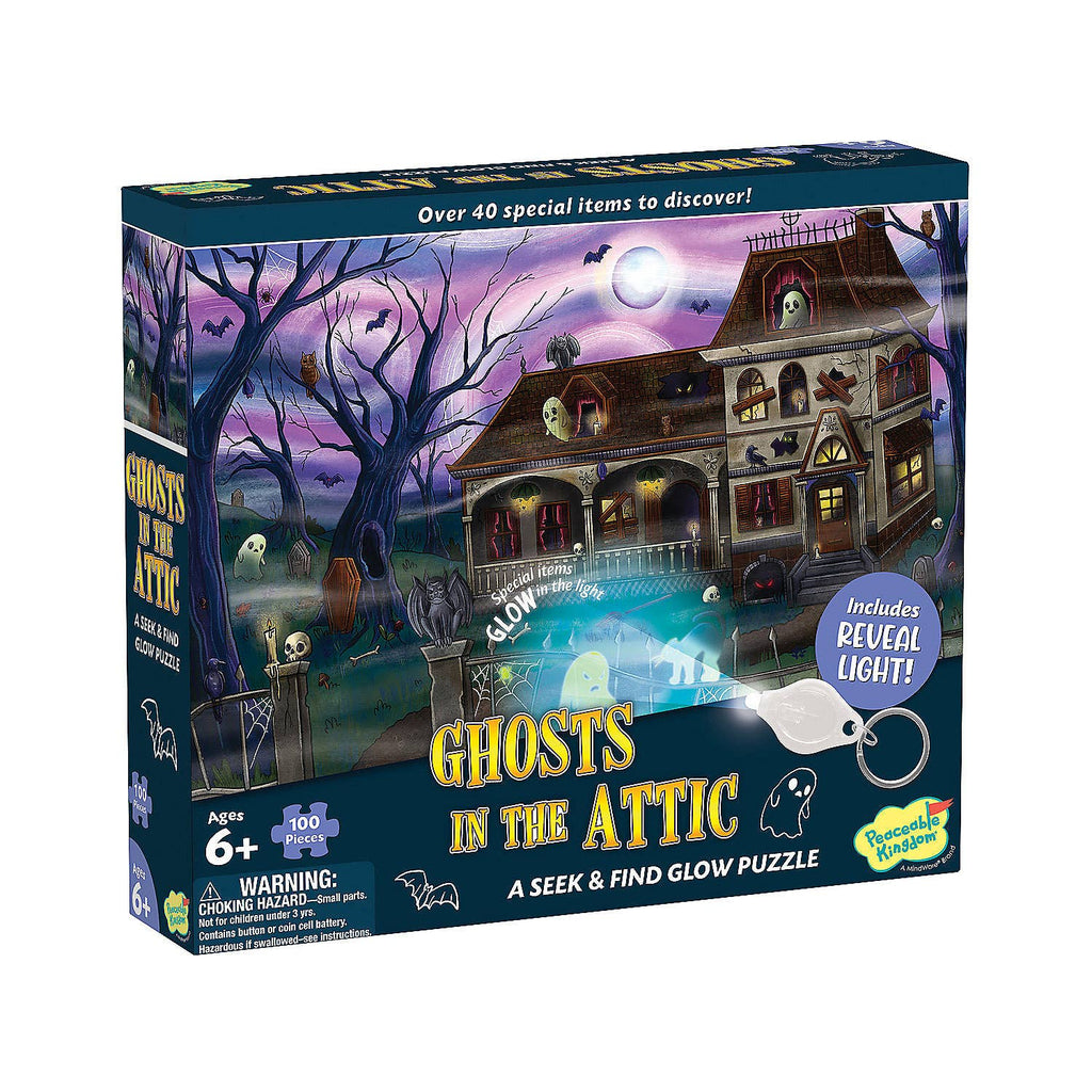 Seek & Find Glow Puzzle: Ghost In The Attic