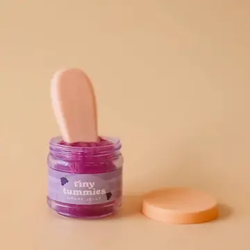 Tiny Tummies - Grape Jelly Food - Jar and Spoon - Tiny Harlo