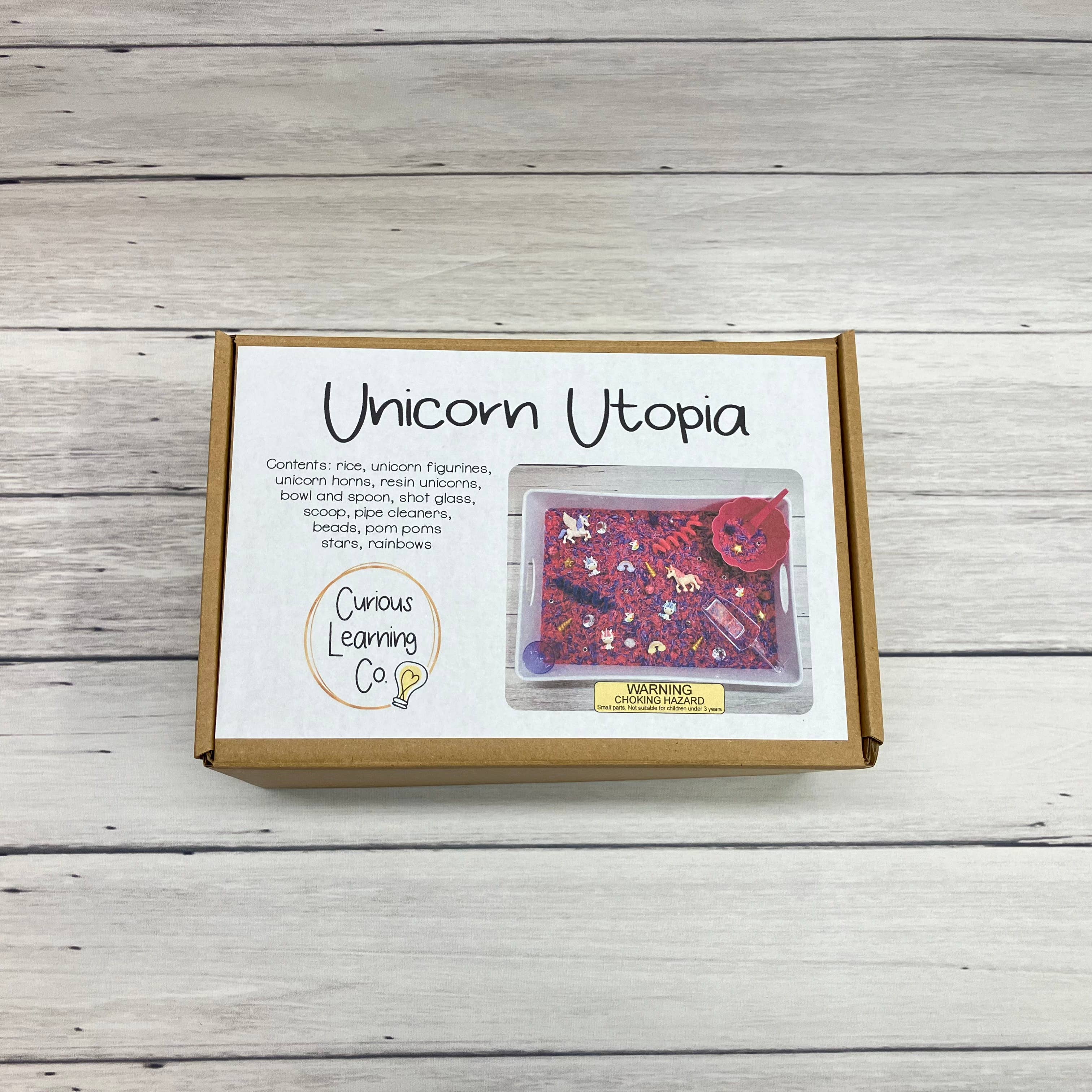 Unicorn Sensory Bin, Sensory Bins for Kids, Unicorn Sensory