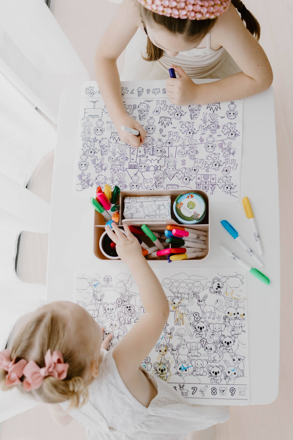 Seek N Spot Silicone Colouring Mat Princesses