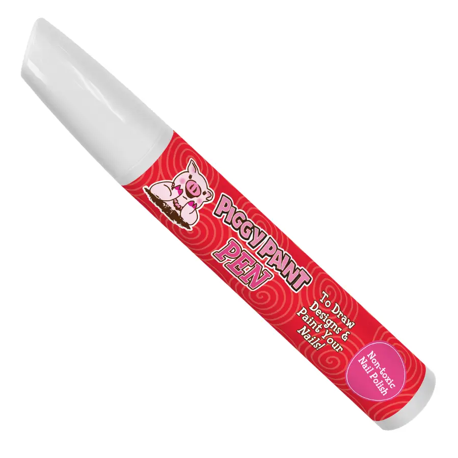 Piggy Pen Non-Toxic Kids Nail Polish- Razzle Red