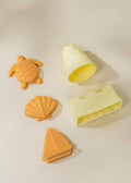 Set of 5 Silicone Sand Moulds For The Beach
